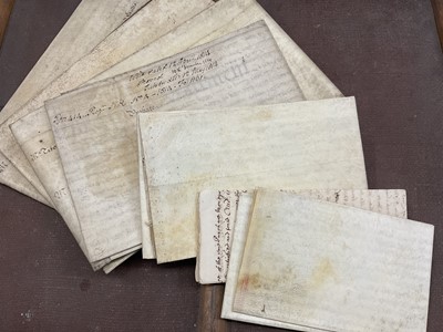 Lot 268 - Collection of antique documents