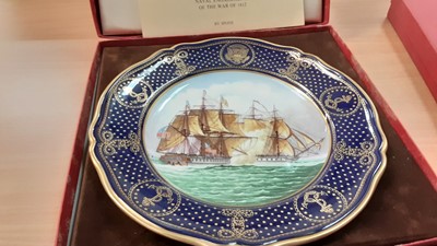 Lot 562 - Collection of seven Spode Maritime England plates in original boxes.