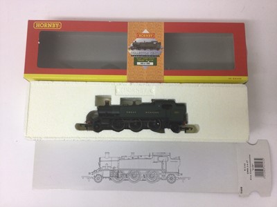 Lot 46 - Hornby OO gauge locomotives 910 Merchant Taylors SR green livery FMR 18A, GWR 2-6-2T 61XX Class locomotive '6147' R2098A all boxed (3)
