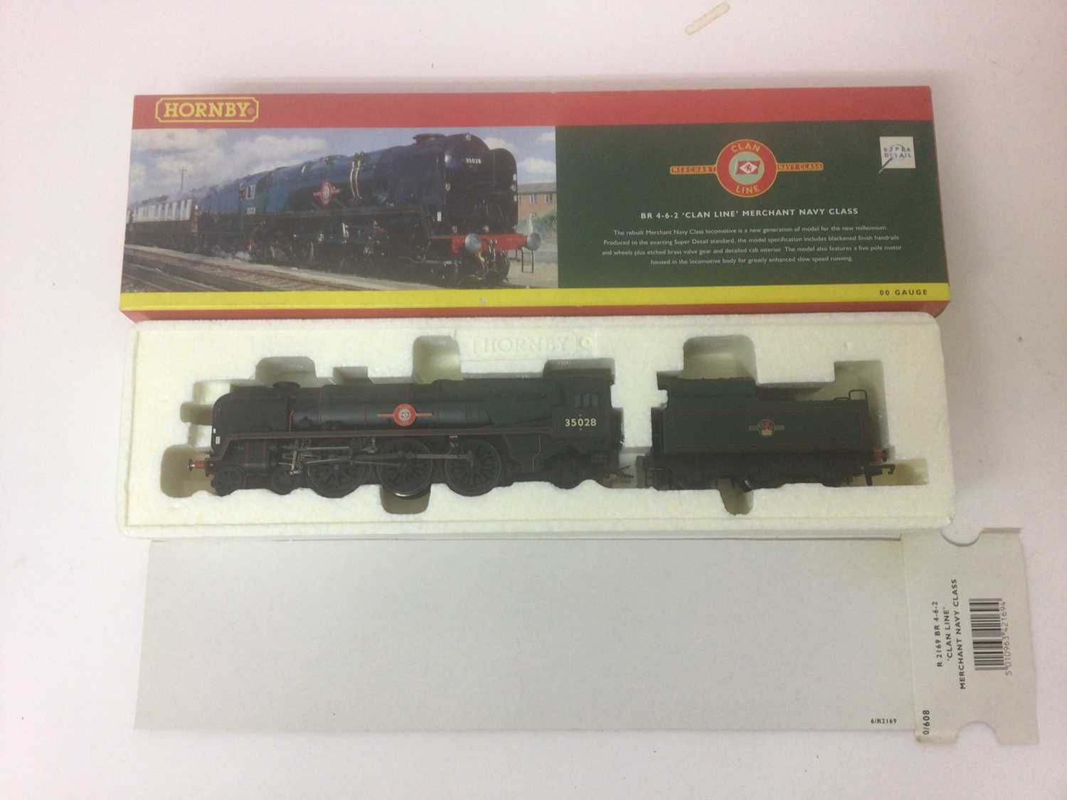Lot 48 - Hornby OO gauge locomotives, BR (Early) D49/1 Hunt 'The Cotswold' No. 62760 R3495, Tornado BR Class A1, R3060 all boxed (3)