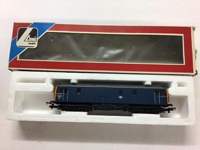 Lot 96 - Lima 00 gauge diesel locomotivesClass 50 'Eagle' 50043 large logo, 205142MWG, Class 42 'dragon' D814, BR blue small logo, 205128MWG, Class 73 Bo-Bo 73108, BR early blue small logo, 205170 and Class...