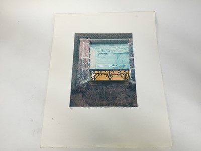 Lot 161 - Sue Kavanagh, contemporary, group of 5 signed limited edition coloured etchings - still life studies (5)