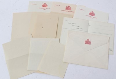 Lot 44 - H.M.Queen Elizabeth The Queen Mother, collection of 11 handwritten notes
