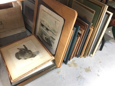 Lot 594 - Collection of prints and pictures