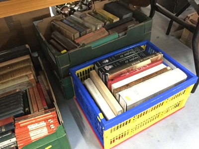 Lot 596 - Six boxes of various antique and later books