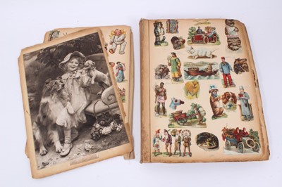 Lot 1035 - A Curzon family scrap book