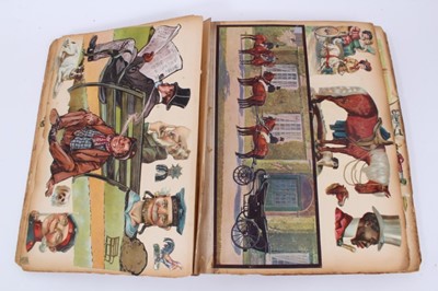 Lot 1035 - A Curzon family scrap book