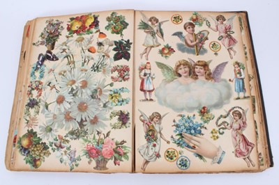 Lot 1035 - A Curzon family scrap book