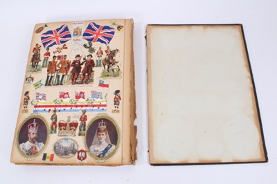 Lot 1035 - A Curzon family scrap book