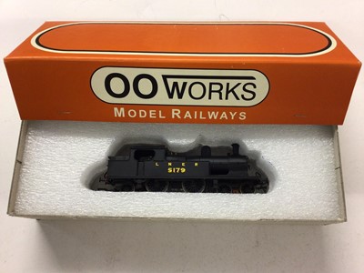 Lot 109 - OO Works 00 gauge locomotives LNER 4-4-2T Robinson C13 Class Tank locomotive 5175 and Southern 4-4-2 '13'Class Tank locomotive 2023, both boxed (2)