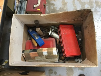 Lot 619 - One box of assorted hand tools