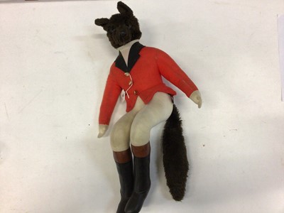 Lot 1962 - Case Roma toy fox dressed as a huntsman