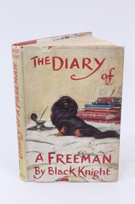 Lot 1034 - Munnings Interest: The Diary of a Freeman by Black Knight, signed and inscribed by Violet Munnings and Sir Alfred Munnings