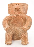 Lot 68 - Ancient pre-Columbian Quimbaya pottery slab...