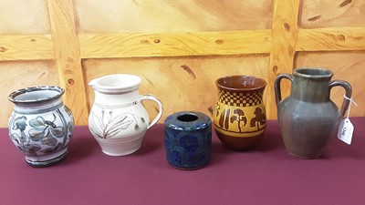 Lot 30 - Collection of art / studio pottery
