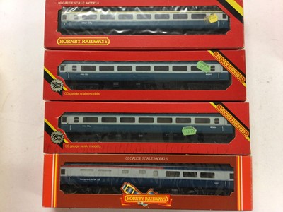 Lot 138 - Hornby OO gauge BR Carriages including Dining cars R4131A & R4131B, Restaurant car R4244 and nine other coaches, all boxed (12)