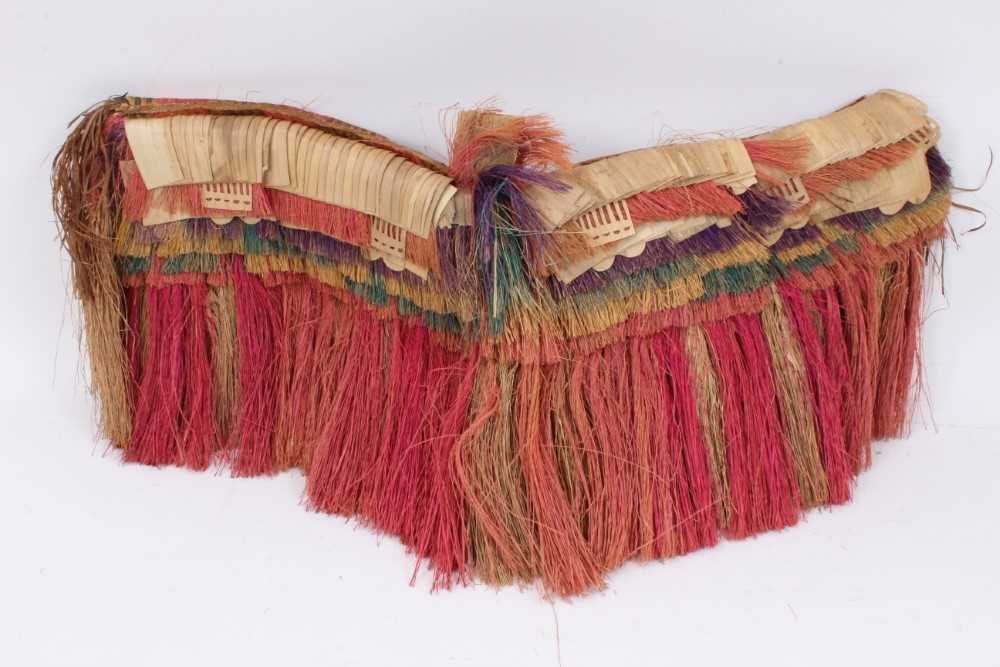 Lot 1057 - Papua New Guinea grass skirt, bought in Papua New Guinea in the 1970s