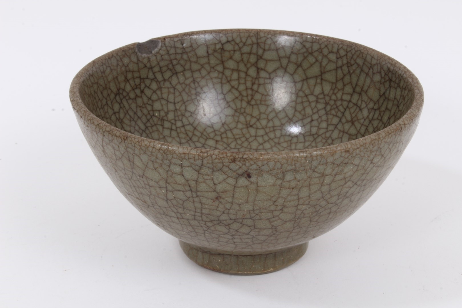 Footed Ware Lot 326 - Early Chinese Ge ware stoneware footed bowl,