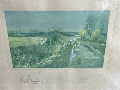 Lot 184 - Lionel Edwards (1874-1954) three signed prints - The North Norfolk Harriers, The Berkeley and The Devon and Somerset Staghounds, each signed in pencil, in glazed frames (3)