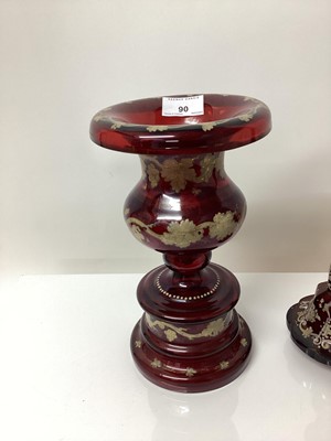 Lot 90 - Two 19th glass pieces