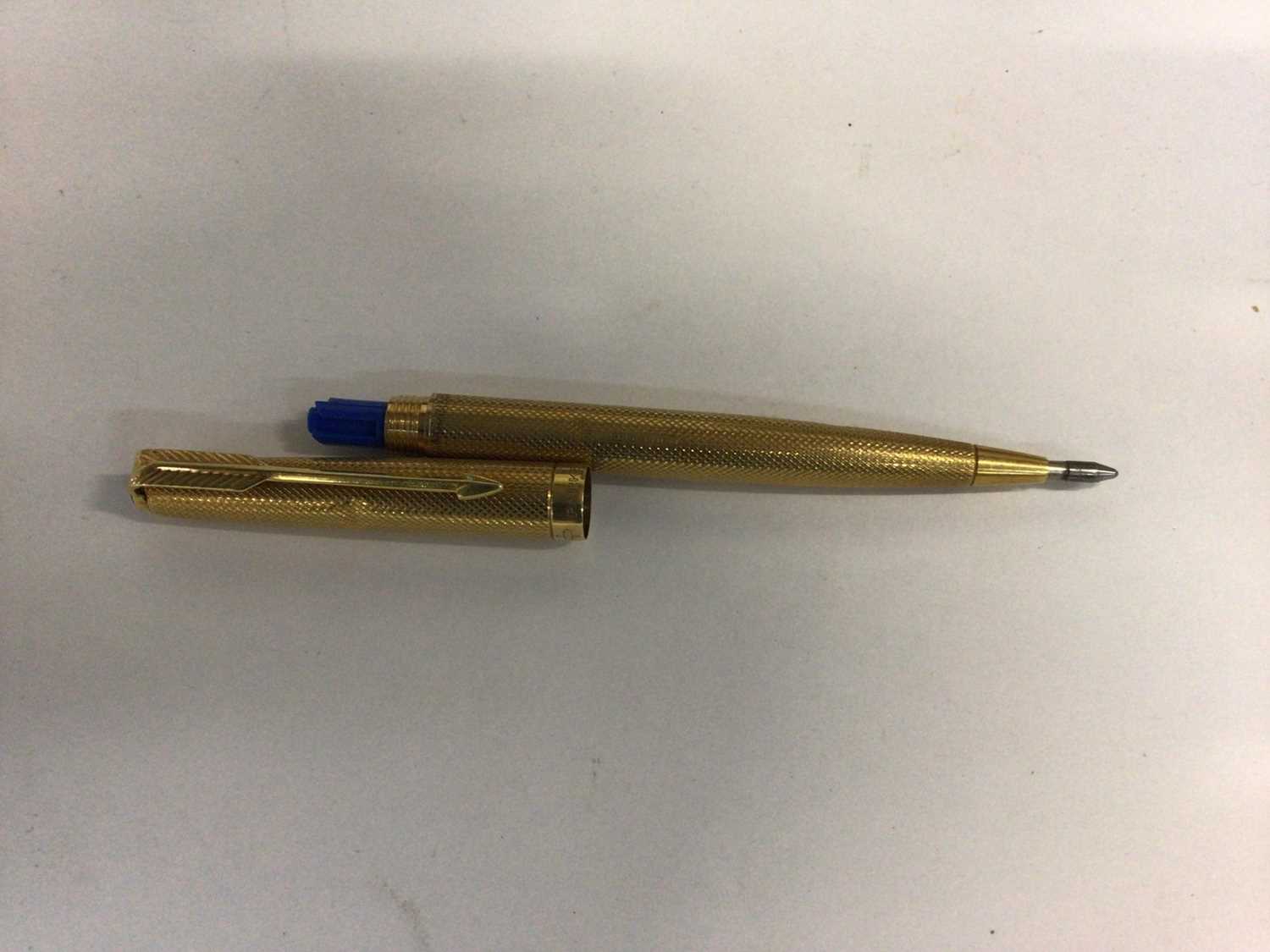 Lot 2684 - Parker 18ct gold ball point pen