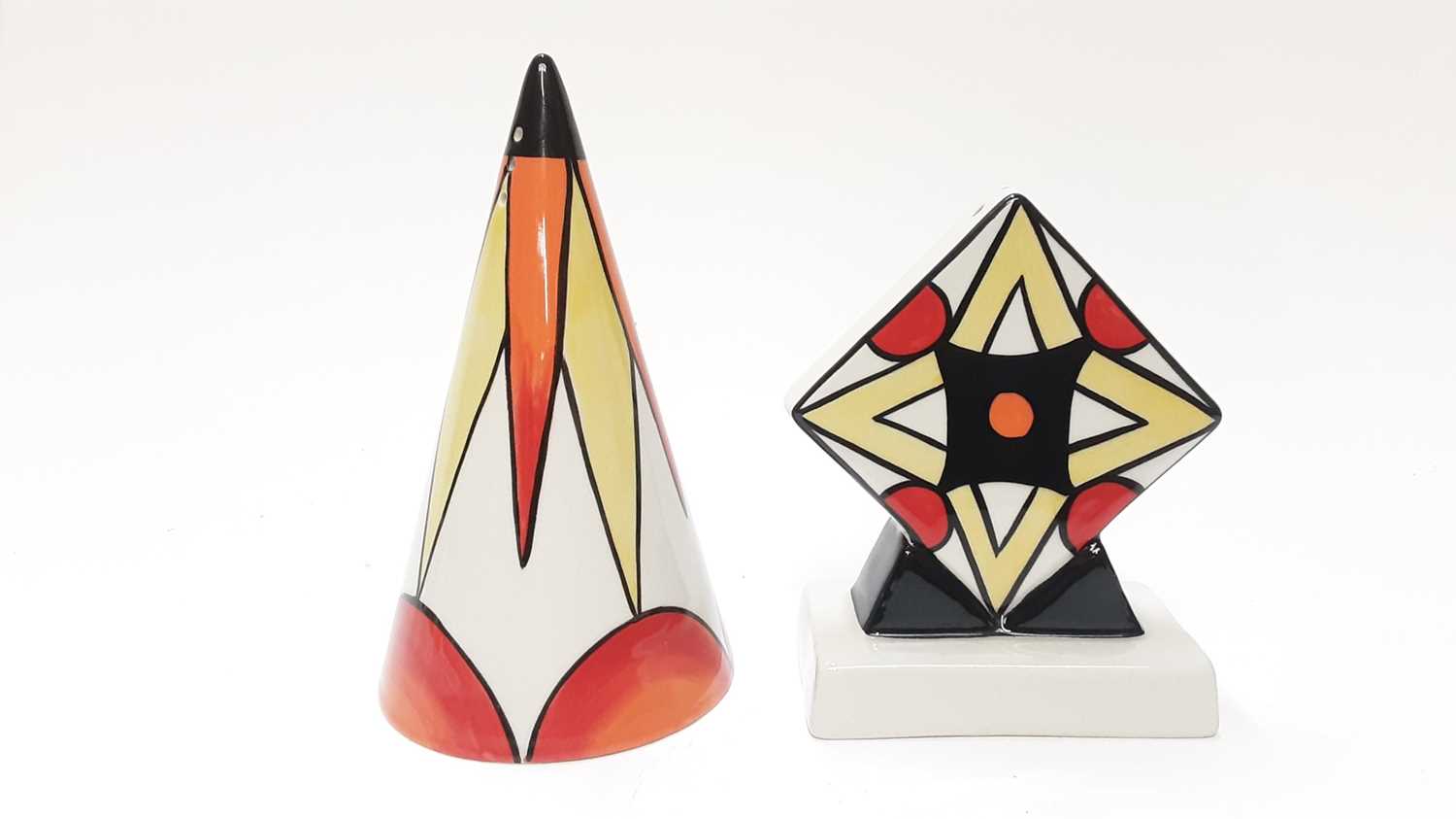 Lot 1175 Two Lorna Bailey sifters with abstract