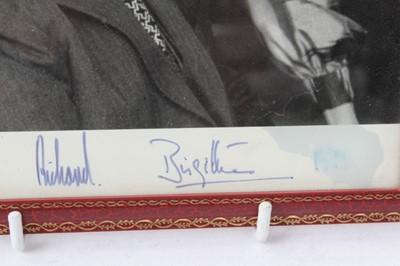Lot 142 - T.R.H.The Duke and Duchess of Gloucester, signed 1979 presentation portrait photograph in frame 25 x 19.5 cm