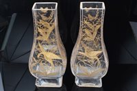 Lot 126 - Pair late 19th century French Le Kosy, Paris,...
