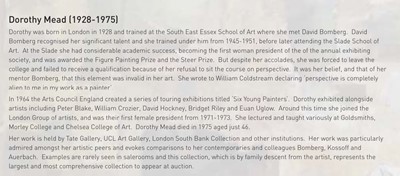 Lot 1351 - Dorothy Mead (1928-1975) oil on canvas - The Life Drawing Class, signed and dated '65, 132cm x 224cm, framed