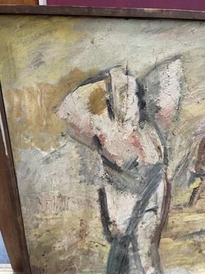 Lot 1351 - Dorothy Mead (1928-1975) oil on canvas - The Life Drawing Class, signed and dated '65, 132cm x 224cm, framed