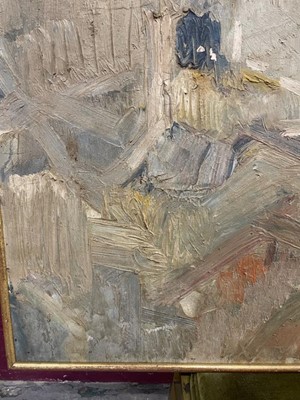 Lot 1359 - Dorothy Mead (1928-1975) oil on canvas - Still Life with Jug, signed and dated '59, 75cm x 66cm, framed