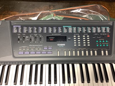 Lot 236 - Casio CT-770 electric keyboard with lead