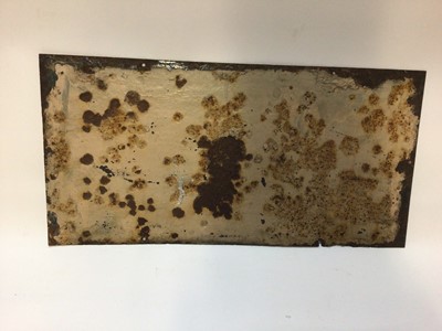 Lot 2492 - Stead & Simpson's National Boots, Ipswich enamel advertising sign