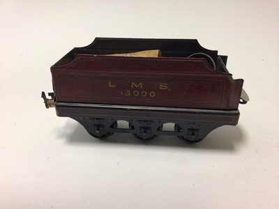 Lot 180 - Bowman Steam locomotive model 234 4-4-0 locomotive and tender No250, both in original boxes finished in red & gold livery (2)