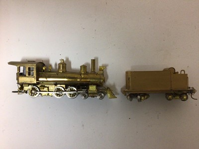 Lot 181 - Railway D & RGW T-12 Hon-3 4-6-0 locomotive and tender by Balboa Hobby Industries, in original box