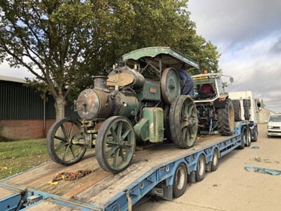 Lot 1 - Scarce 1926 Aveling & Porter Steam Tractor, reg. no. PPJ 7142, engine No. 11705, believed to be an M class.