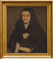 Lot 804 - Mid-17th century English School oil on canvas -...