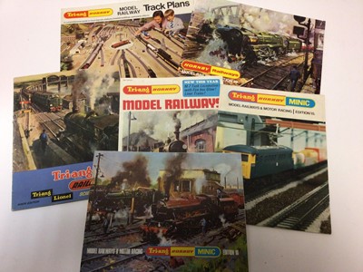 Lot 186 - Selection of model train and other catalogues including Dinky, Matchbox, Meccano, Triang, Hornby etc.