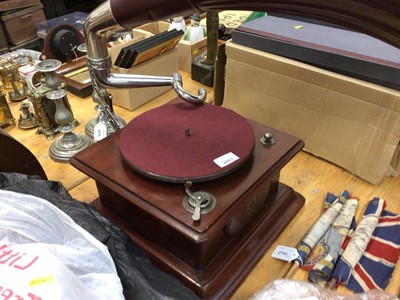 Lot 2236 - Vintage Academy Gramophone with horn