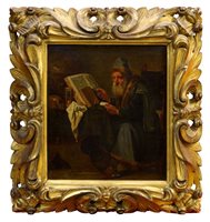 Lot 808 - 18th / 19th century Continental School oil on...
