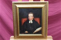Lot 813 - 19th century English School oil on board -...