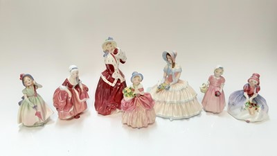 Vintage Royal Doulton figurine Daydreams Crinoline lady 