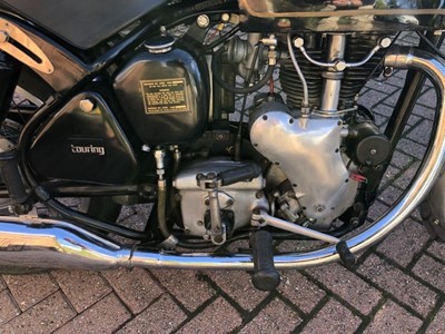 Lot 9 - 1959 Velocette 350cc motorcycle, reg. no. NSV 886, engine no. VR 2185