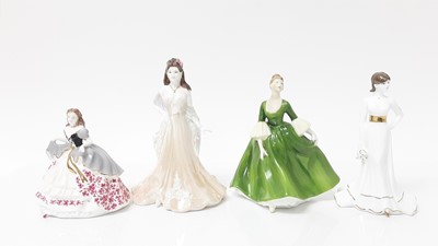 Lot 1281 - Collection of 14 Coalport figures including Carla, Party Time, Kimberly and Mary