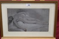 Lot 820 - Alfred Chalon (1780 - 1860), crayon sketch - a...