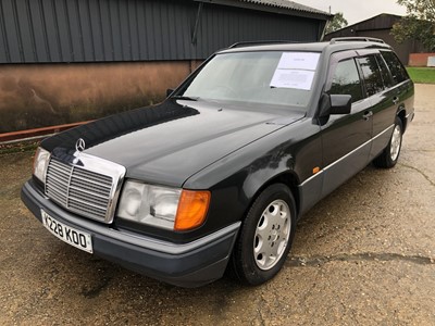 Lot 10 - 1993 Mercedes - Benz 320TE W124, Automatic, finished in metallic grey with a black leather interior, reg. no. K228 KOO
