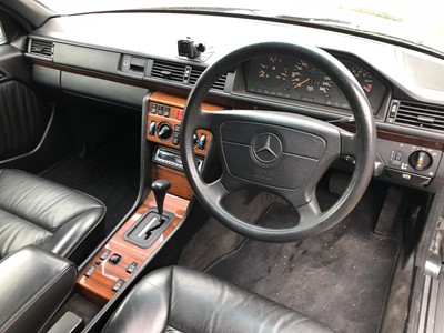 Lot 10 - 1993 Mercedes - Benz 320TE W124, Automatic, finished in metallic grey with a black leather interior, reg. no. K228 KOO