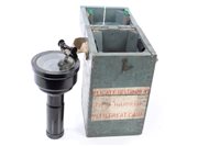 Lot 628 - Second World War R.A.F. prism compass in...