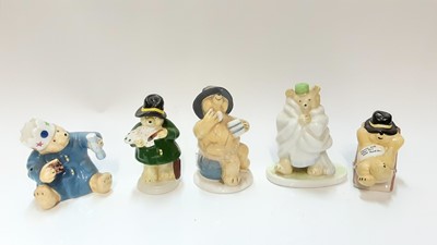 Lot 1290 - Collection of ten Coalport Paddington Bear figures