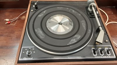 Lot 2219 - Garrard Transcription Model AP 76 turntable, together with another Garrard turntable 2025TC (2)